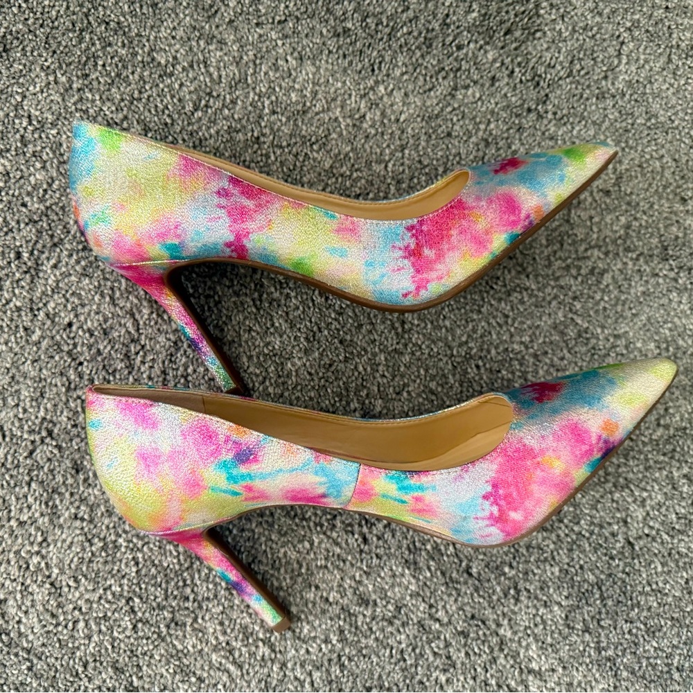 Jessica Simpson Nettles Heels, size 7 (NWT)